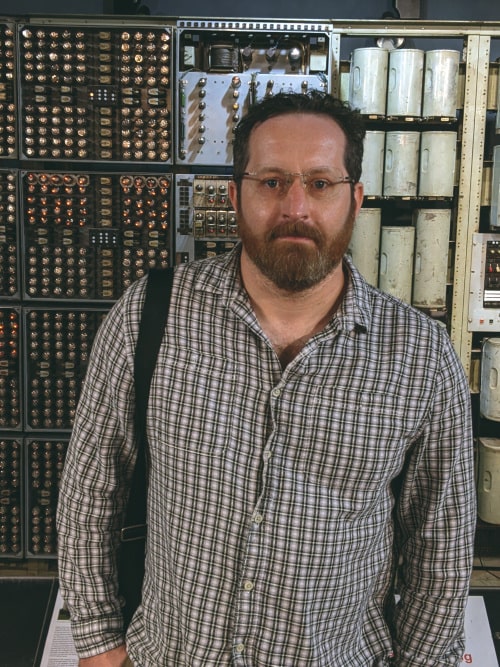 A portrait of the blog author