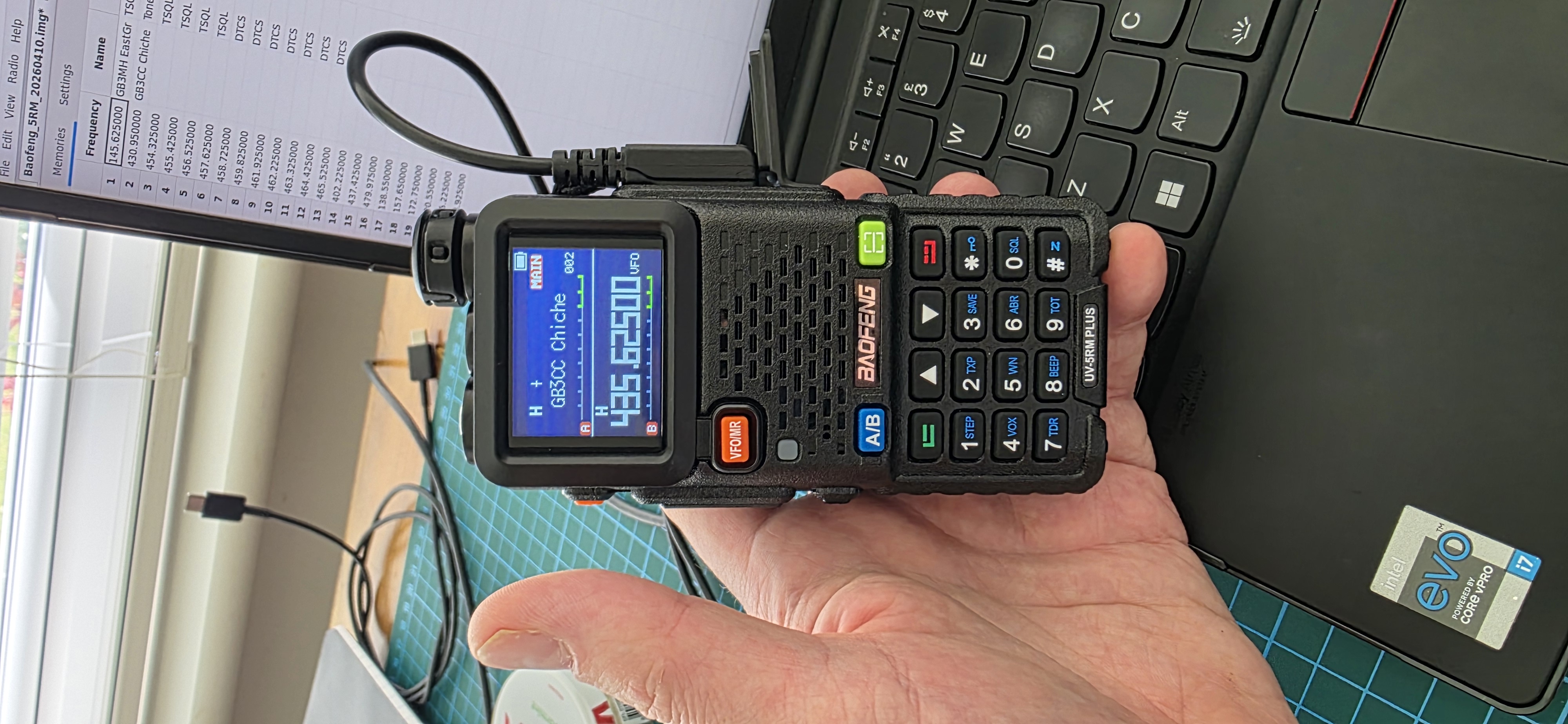 Programming the UV5RM Plus with Chirp